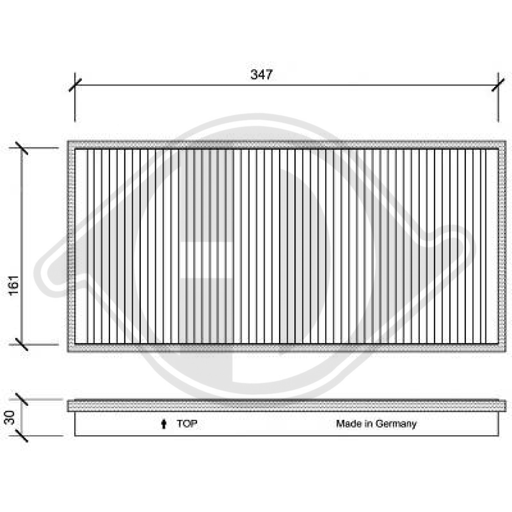 1062253 INNENRAUMFILTER  FORD Focus/Transit Connect DCI1041