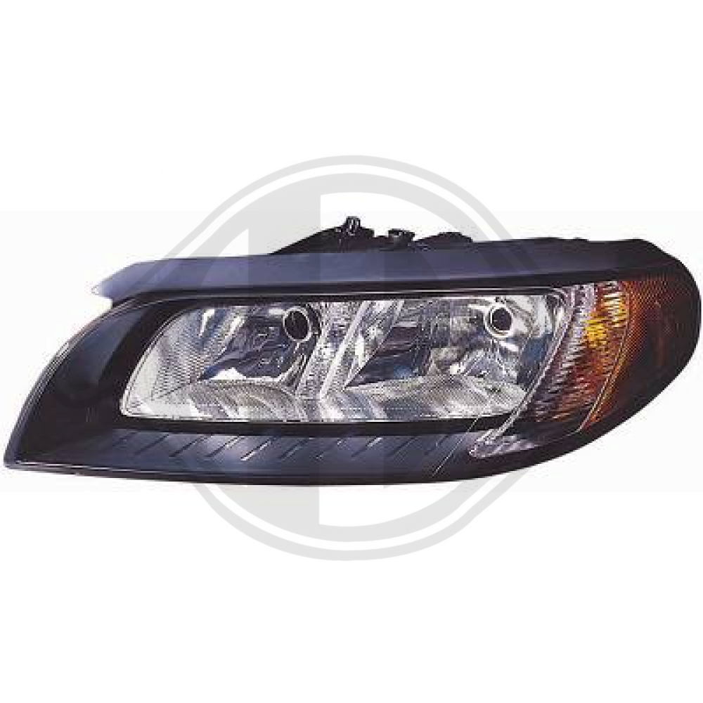 30796137 SCHEINWERFER LI.VOLVO V70, 07->>    SCHWARZ;MIT MOTOR 7661183