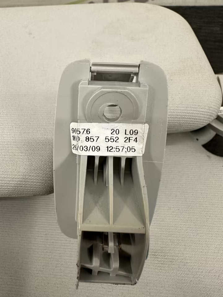 1K0857551 1K0857552 Sonnenblende Links Rechts Original Vw Golf VI