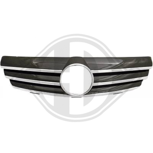 KÜHLERGRILL KPL.  DB W209, 02->>        CHROM/SCHWARZ 1626240