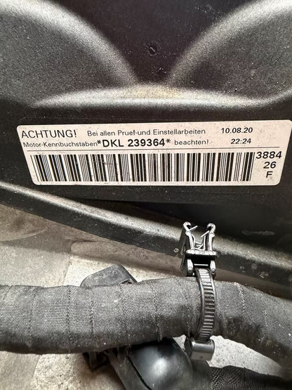 DKL DKLA Motor Benzin 1,0 TSI Vw Modelle 59000km