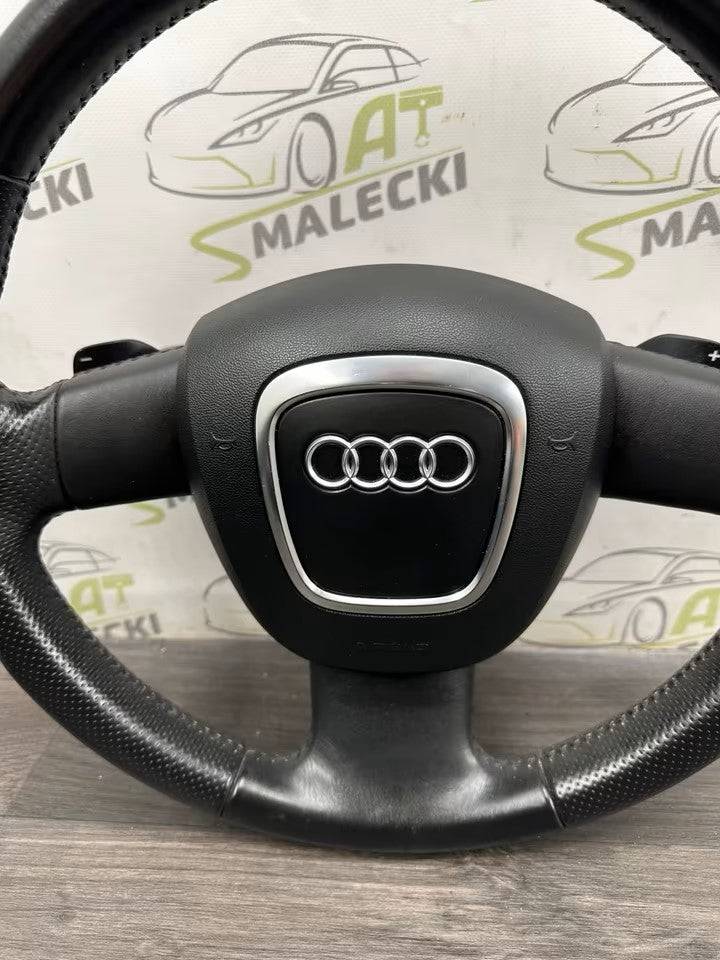Lederlenkrad 3 Speicher Lenkrad Wippschaltung Audi A3 8P Modelle
