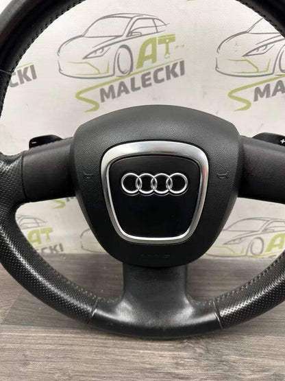 Lederlenkrad 3 Speicher Lenkrad Wippschaltung Audi A3 8P Modelle