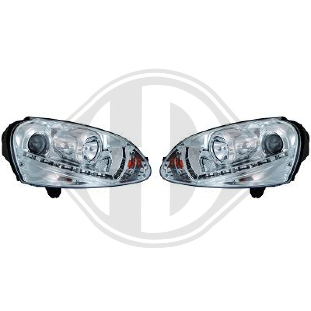 nan DESIGNSCHEINWF.SET GOLF 5, 03-08       KLARGLAS/CHROM 2214485