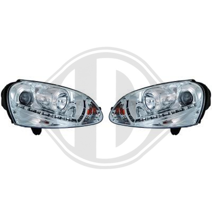 nan DESIGNSCHEINWF.SET GOLF 5, 03-08       KLARGLAS/CHROM 2214485