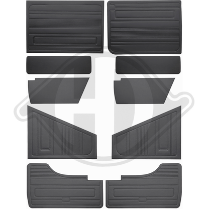 ac853500 SEITENVERKLEIDUNG INNEN T3 79-84; VINYL SCHW.;T3 BUS, 2269330