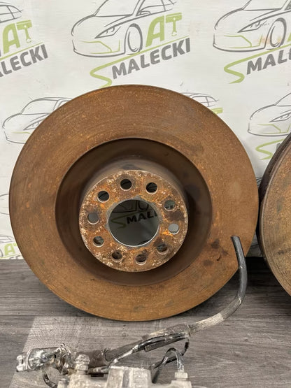 ATE 973 Bremsanlage Bremsscheiben 350mm inkl Bremssattel Satz