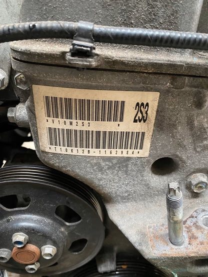 K12B Motor 1,2 Benziner Suzuki Splash Opel Agila 134000km