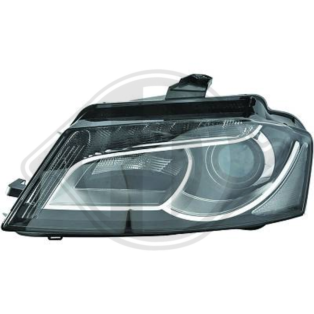 8P0 941 030 AM XENONSCHEINW.RE.  AUDI A3, BJ. 08-12    MIT LED-TAGFAHRL. 1032984