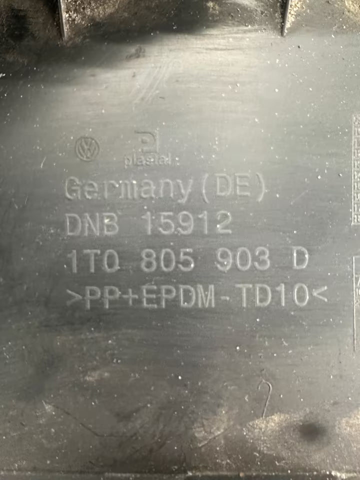 1T0805903D Stoßstange Spoiler Lippe für VW Touran 1T Modell