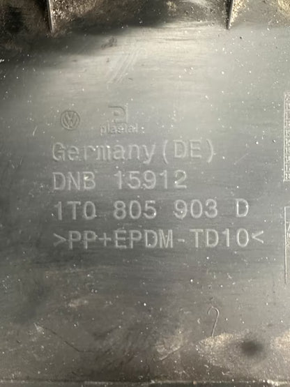1T0805903D Stoßstange Spoiler Lippe für VW Touran 1T Modell