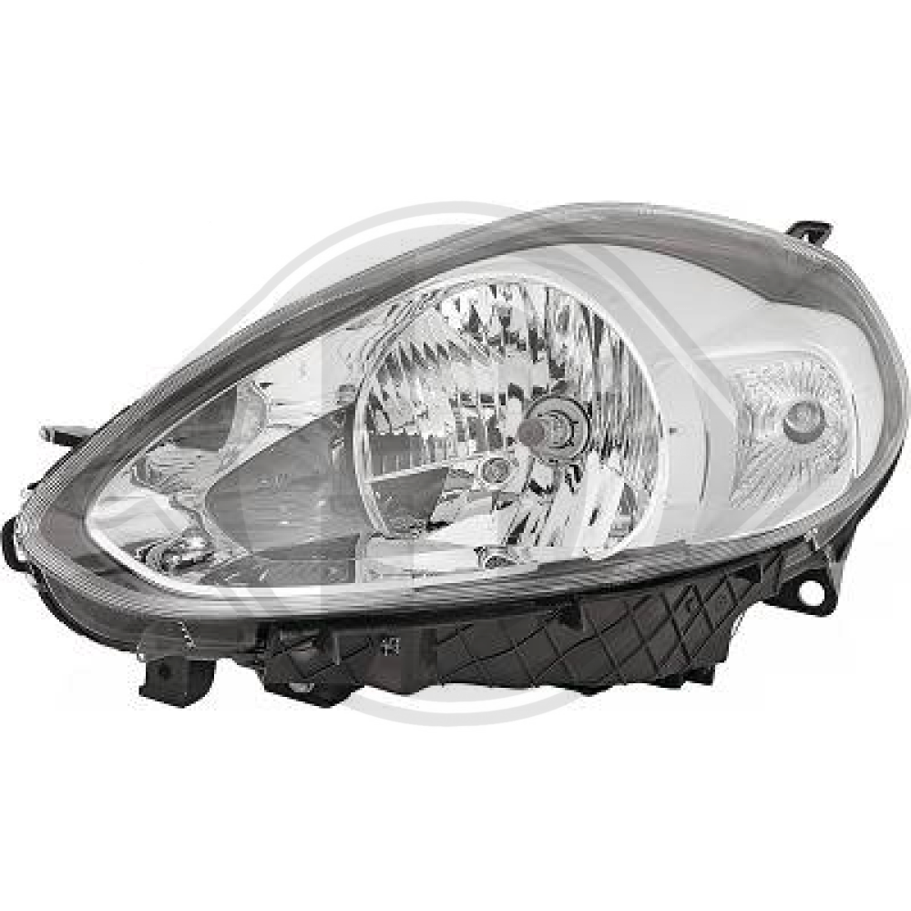 51855644 SCHEINWERFER LI.PUNTO EVO, 09-16                CHROM 3457081