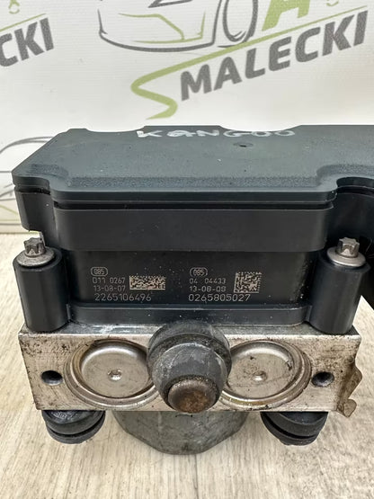 0265805027 476605718R ABS Block Renault Kangoo 1,5 DCI