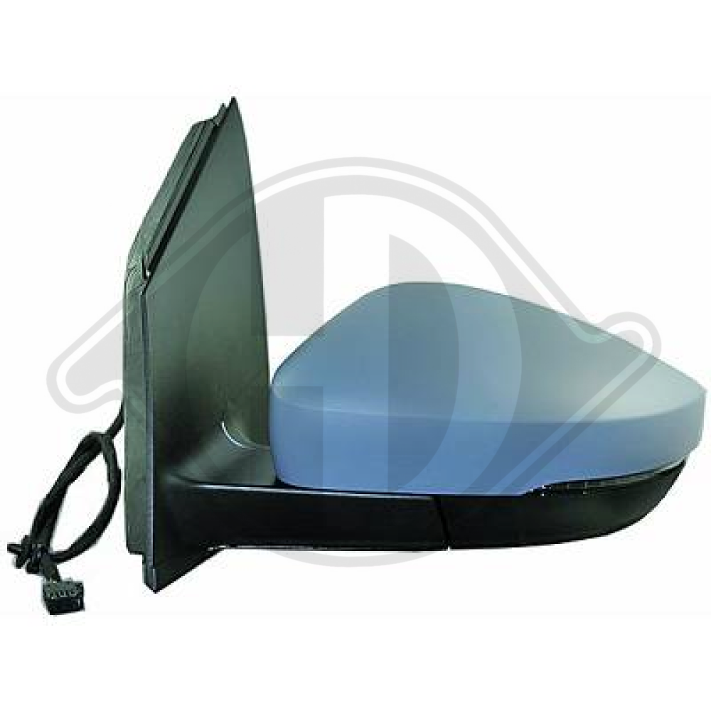 6C1 857 508 9B9 SPIEGEL RE.       VW POLO, 09-14       GRUND;   2-PIN 2206224
