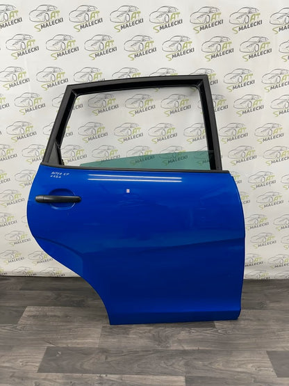 Türe Tür Hinten Rechts Seat Altea 5P Modell Farbe LS5G blau