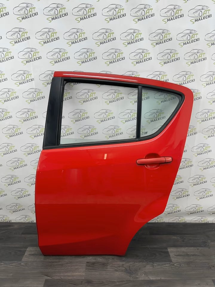 Türe Tür Hinten Links Opel Agila B Modell Farbe ZCFB Rot