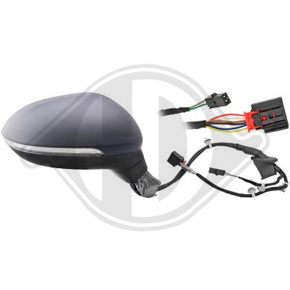 3G1 857 508 AR 9B9 SPIEGEL KOMPL. RE.  PASSAT 14-23      GRUND;  6+2-PIN 2249026
