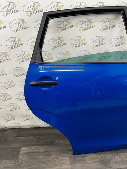 Türe Tür Hinten Rechts Seat Altea 5P Modell Farbe LS5G blau