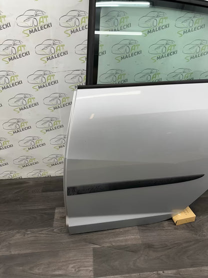 Türe Tür Hinten Links Seat Ibiza IV 6J Kombi Farbe LX7W Silber