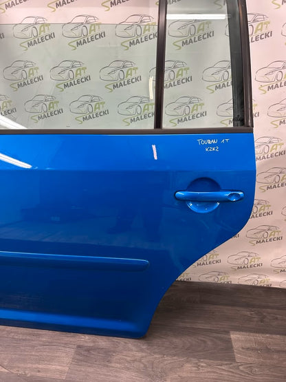Door Rear Left Vw Touran 1T Models Color K2K2 Blue
