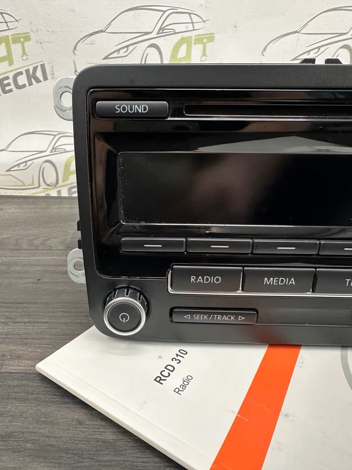 Radio RCD310 Autoradio Cd Vw Polo Passat Touran Golf 5M0035186J