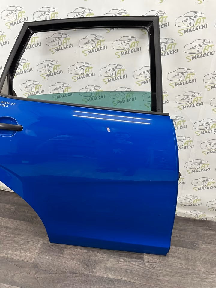 Türe Tür Hinten Rechts Seat Altea 5P Modell Farbe LS5G blau