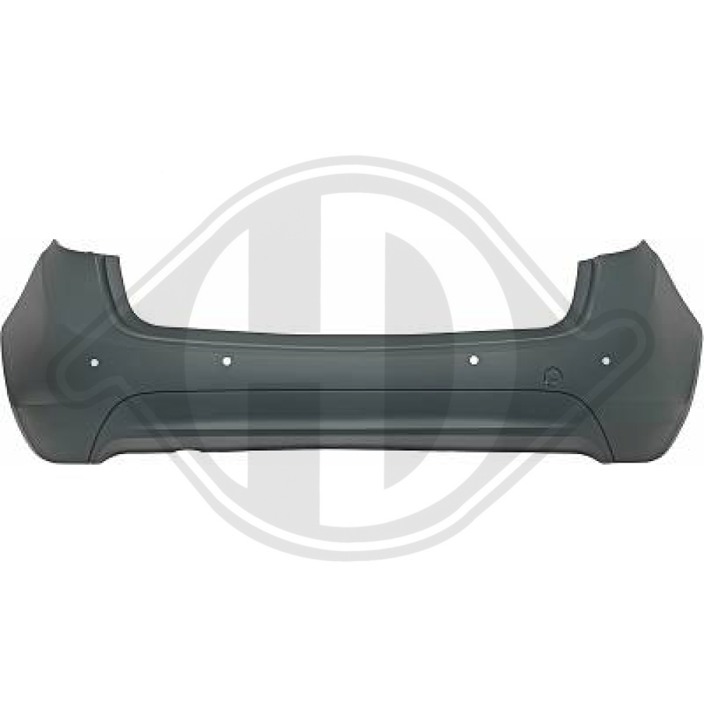 13268247 STOßSTANGE HINTEN  MERIVA, 10-01/14        LACKIERBAR 1876056