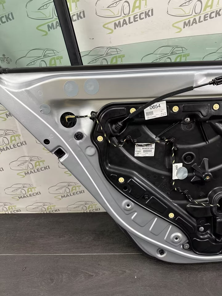 Türe Tür Hinten Links Vw Golf VI 6 5K Modell LA7W 08-12 Bj