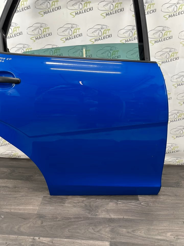 Türe Tür Hinten Rechts Seat Altea 5P Modell Farbe LS5G blau