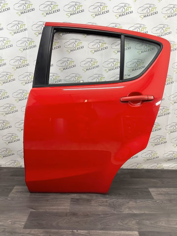 Türe Tür Hinten Links Opel Agila B Modell Farbe ZCFB Rot