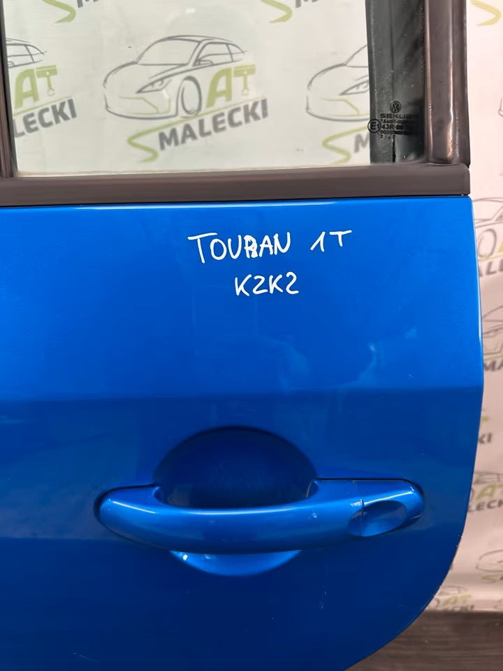 Door Rear Left Vw Touran 1T Models Color K2K2 Blue