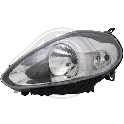 51855644 SCHEINWERFER LI.PUNTO EVO, 09-16                CHROM 3457981