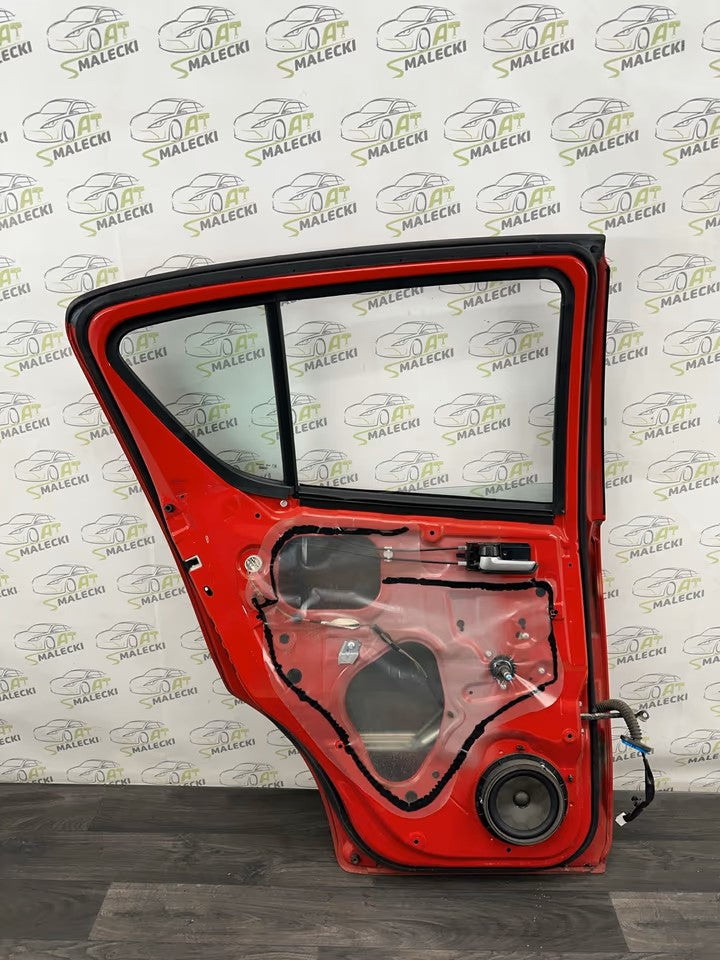 Türe Tür Hinten Links Opel Agila B Modell Farbe ZCFB Rot