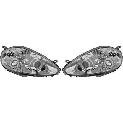 DESIGNSCHEINWERF.SET PUNTO 05-10/08    KLARGLAS/CHROM 3456280