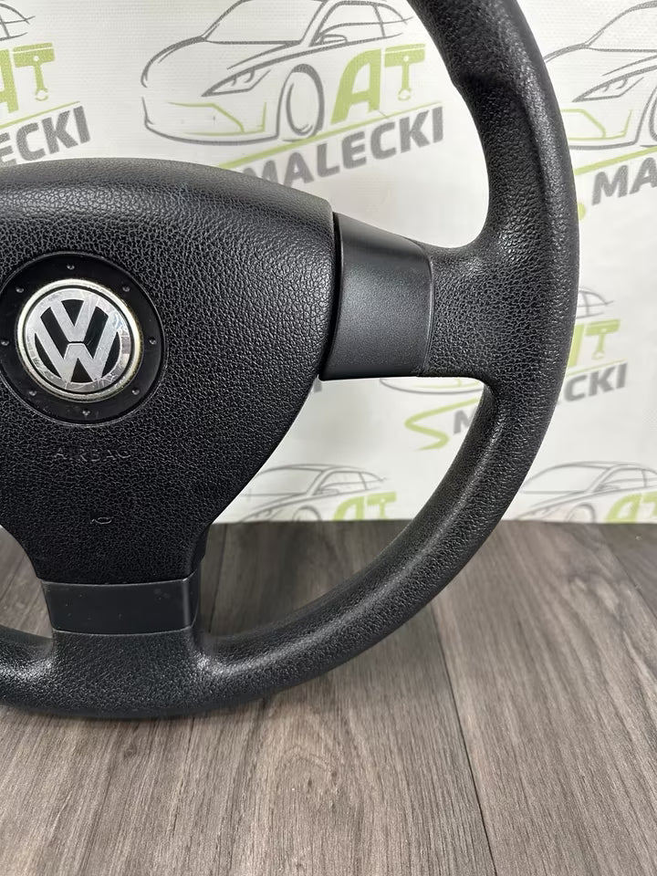 3 Speicher Lenkrad Schwarz Vw Touran 1T Modell 03-10Bj