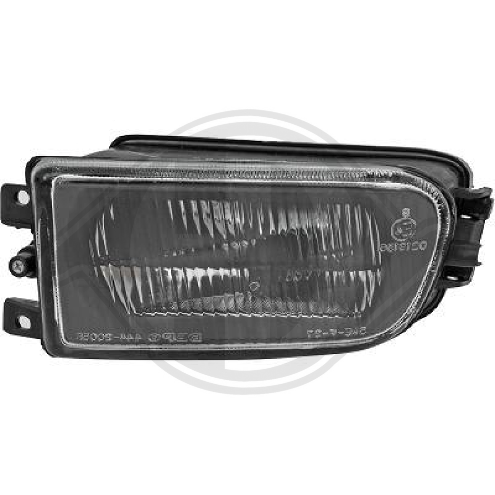 63178377941 NEBELSCHEINW.LI.  BMW E39, 95-00       GLAS GERIFFELT 1223189
