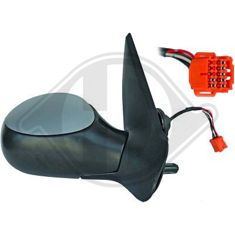 8149JW SPIEGEL RE.PEUGEOT 206 CC, 98-03       GRUND;   7-PIN 4225126