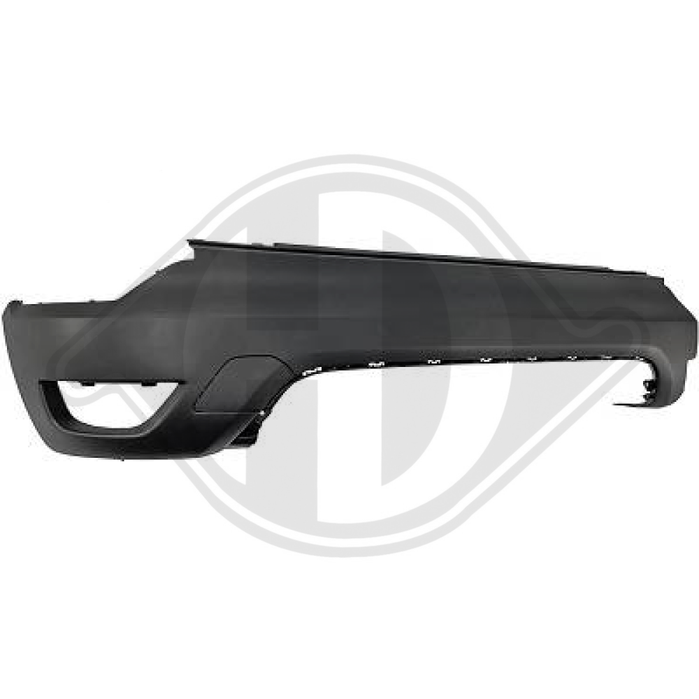 850B21681R Stoßstange hinten für RENAULT CAPTUR I (J5_, H5_) 17-20             SCHWARZ, 4406255