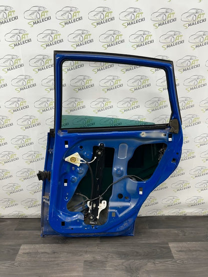 Türe Tür Hinten Rechts Seat Altea 5P Modell Farbe LS5G blau
