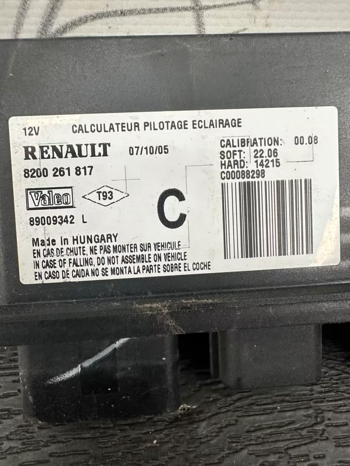 8200261817 Steuergerät Scheinwerfer für Renault Clio