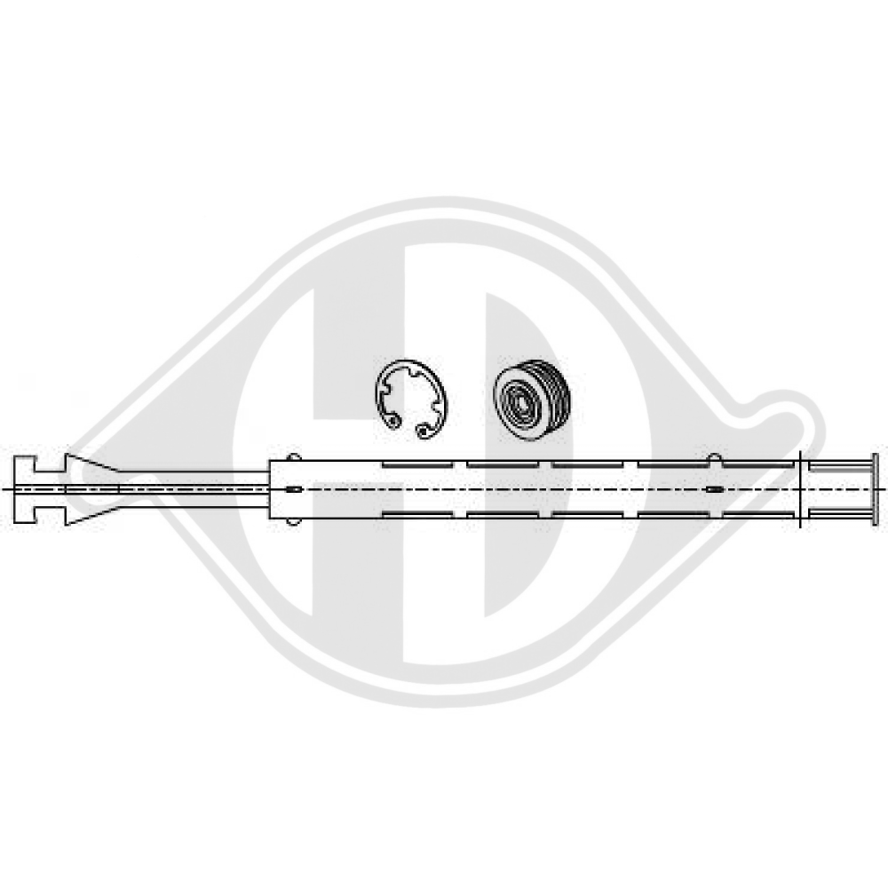 3C0898191A TROCKNER  VW PASSAT 2010 -2014 DCT1301