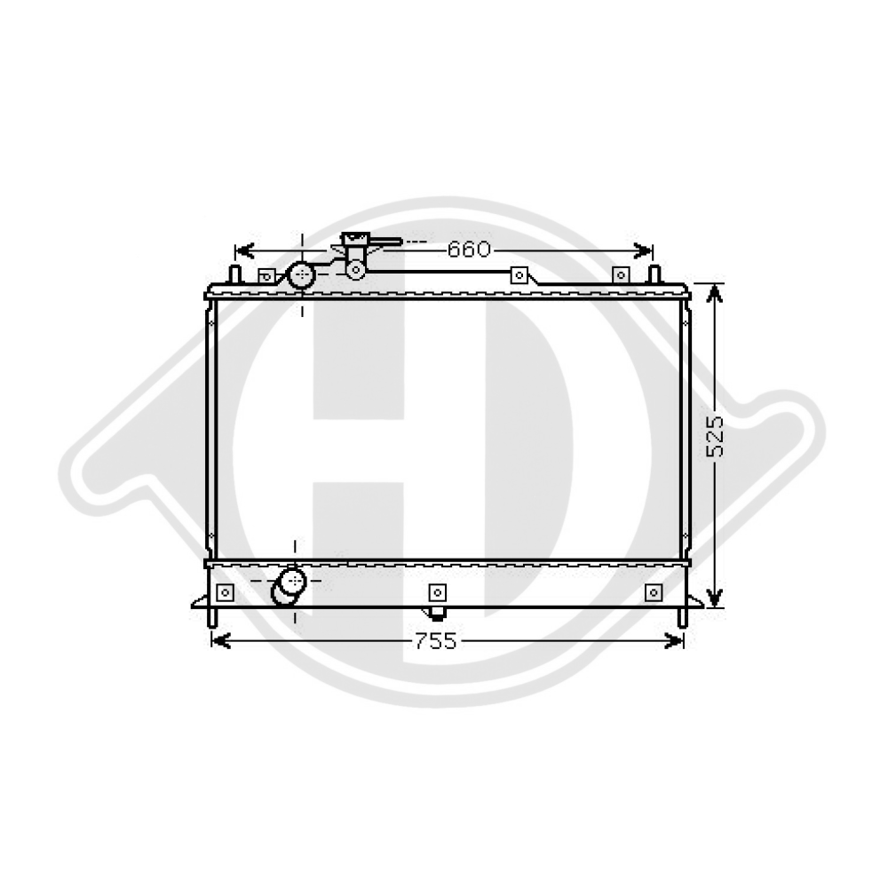 L37J15200 KÜHLER       MAZDA für MAZDA CX7 06/2006 DCM2282