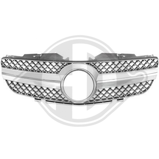 KÜHLERGRILL KPL.  DB R230, 01-08         CHROM/SILBER 1600540