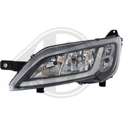1612041380 SCHEINWERFER LI.   DUCATO, 14->>             SCHWARZ; 3484783