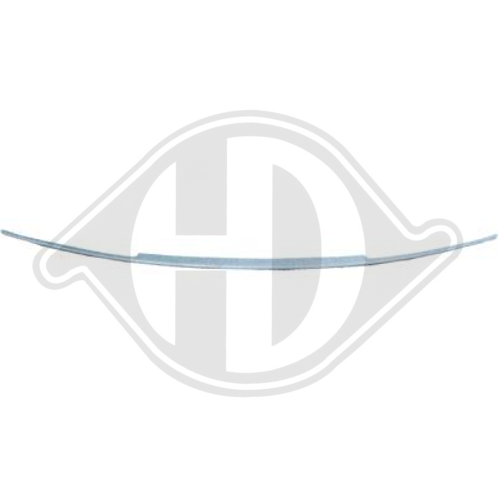51117178096 FRONTLEISTE       BMW E60, 07-10      SILBER-LACKIERT 1224141