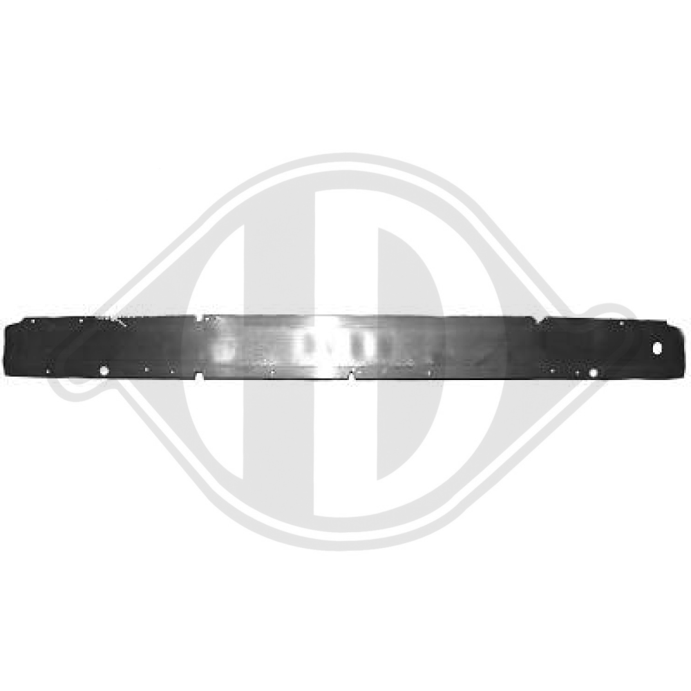 24460537 STOßST.VERST.VORN ASTRA H, 04->>            ALUMINIUM 1806060
