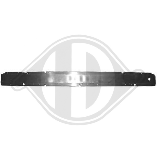 24460537 STOßST.VERST.VORN ASTRA H, 04->>            ALUMINIUM 1806060