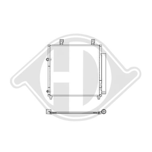 7812A339 KONDENSATOR MITSUBISHI Space Star 12-> DCC2042