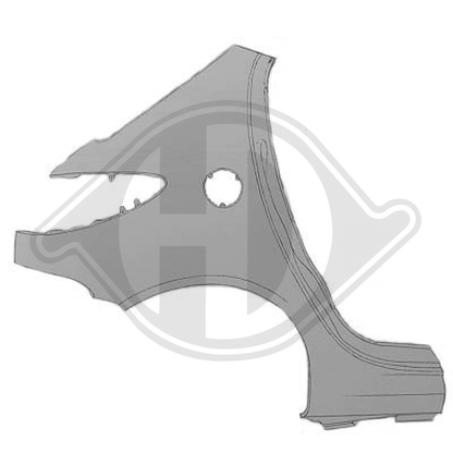 8525P0 SEITENTEIL HI.LI.  P. 206, 98-06              5-TÜRIG 4225037