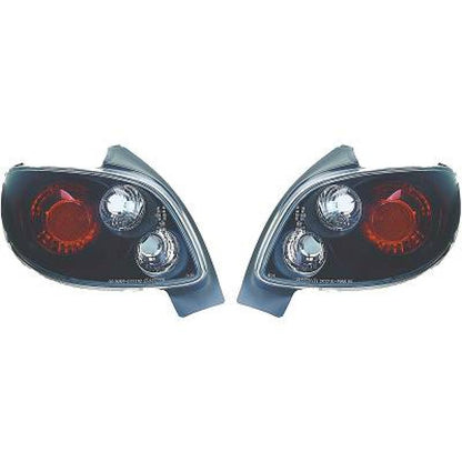 nan DESIGNRÜCKLAMPEN SET  206, 98->>     KLARGLAS/SCHWARZ 4225295